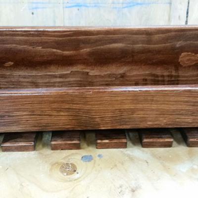 Pine Wine Rack