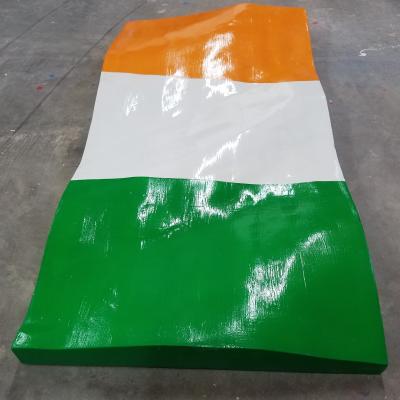 Wood Flag Irish